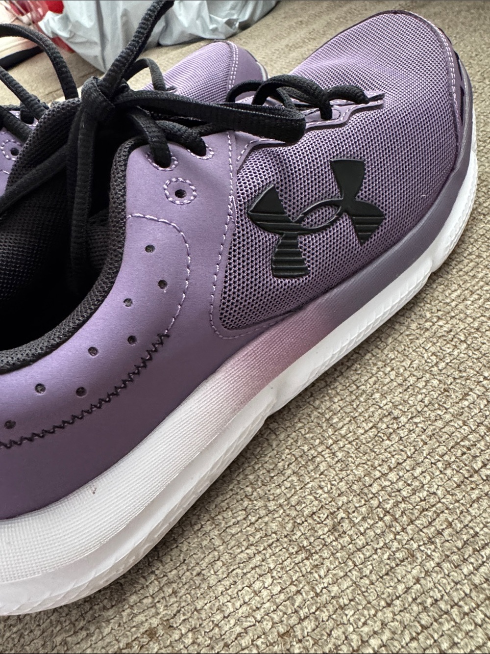 Under Armour Women’s Lavender Athletic Lace-Up Trainers